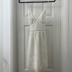 Abercrombie & fitch white dress
